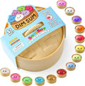 Squishy Dumpling Toy, Dumpling Squishy Mystery Box, Random 1 of 14 Colors, Stocking Stuffers with Food Steamer Stretchy Desk Toy